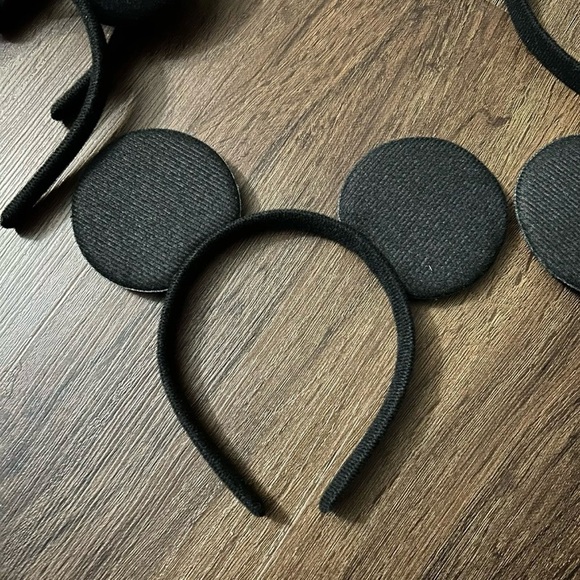 Disney Minnie Mouse Felt Ears Headbands 6 Piece Bundle Adult - Picture 5 of 5